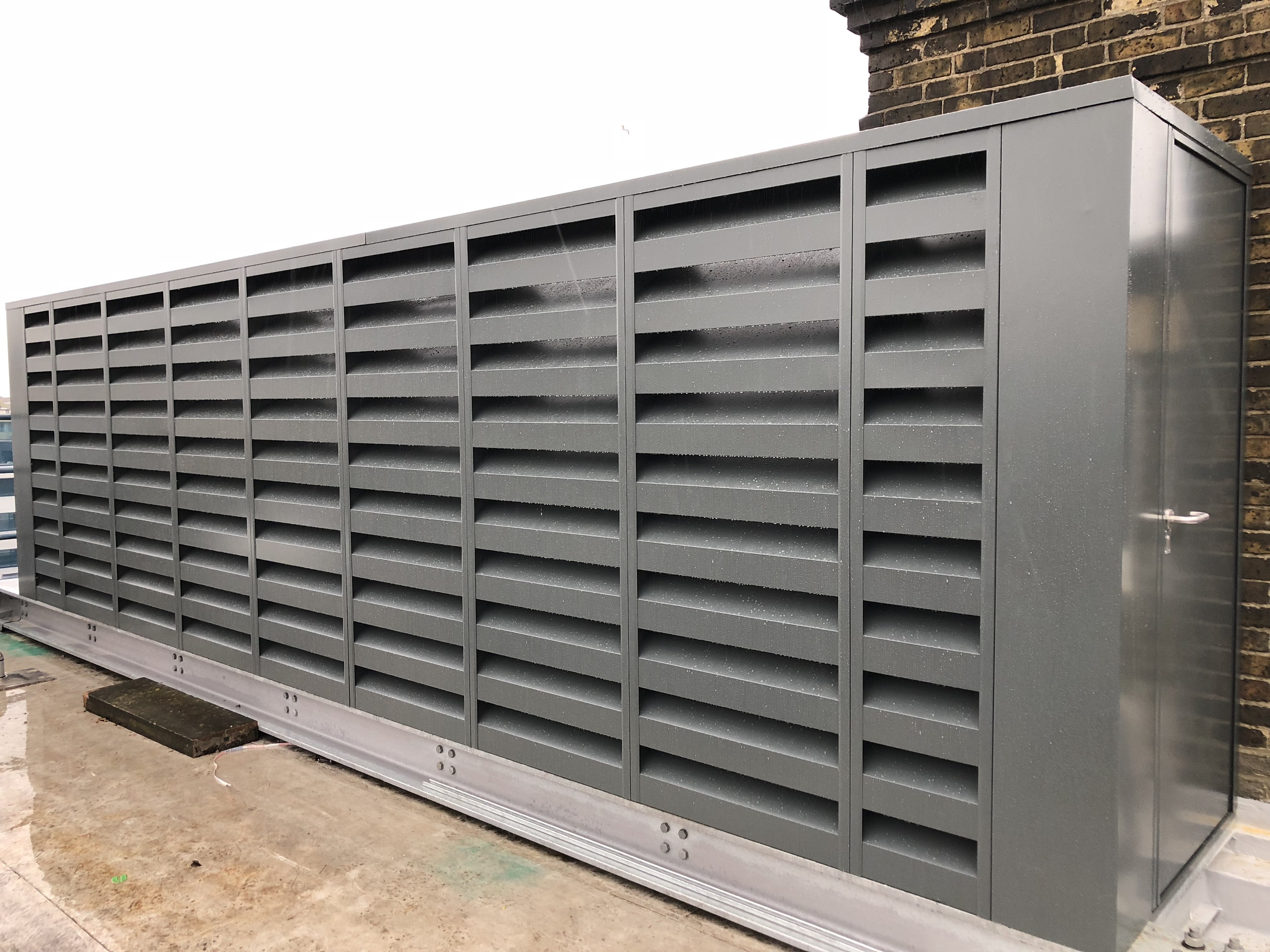 WSD300 - Acoustic Louvre Screen