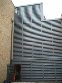 WSD300 - Acoustic Louvre Screen