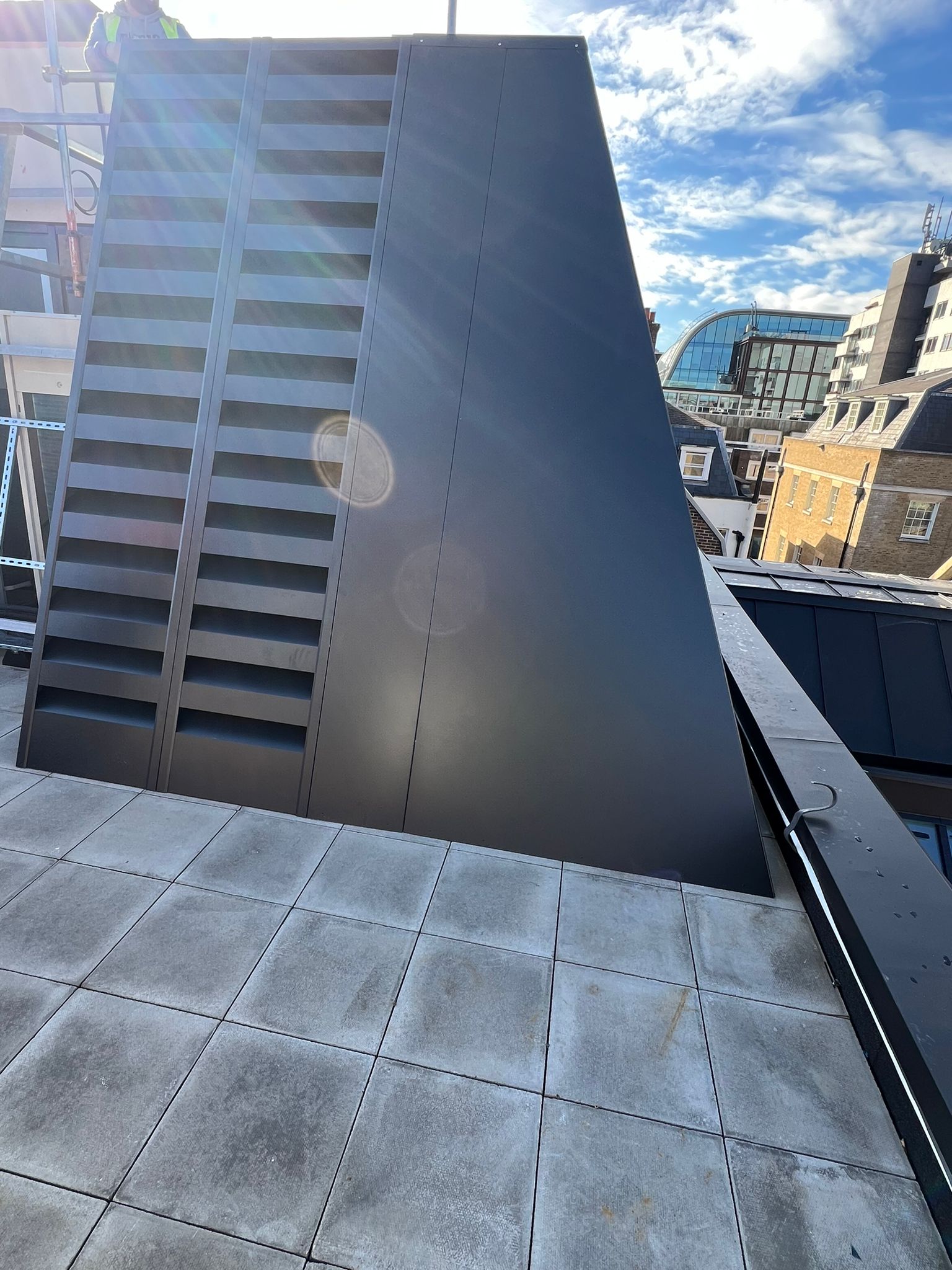 WSD600 - Acoustic Louvre Screen