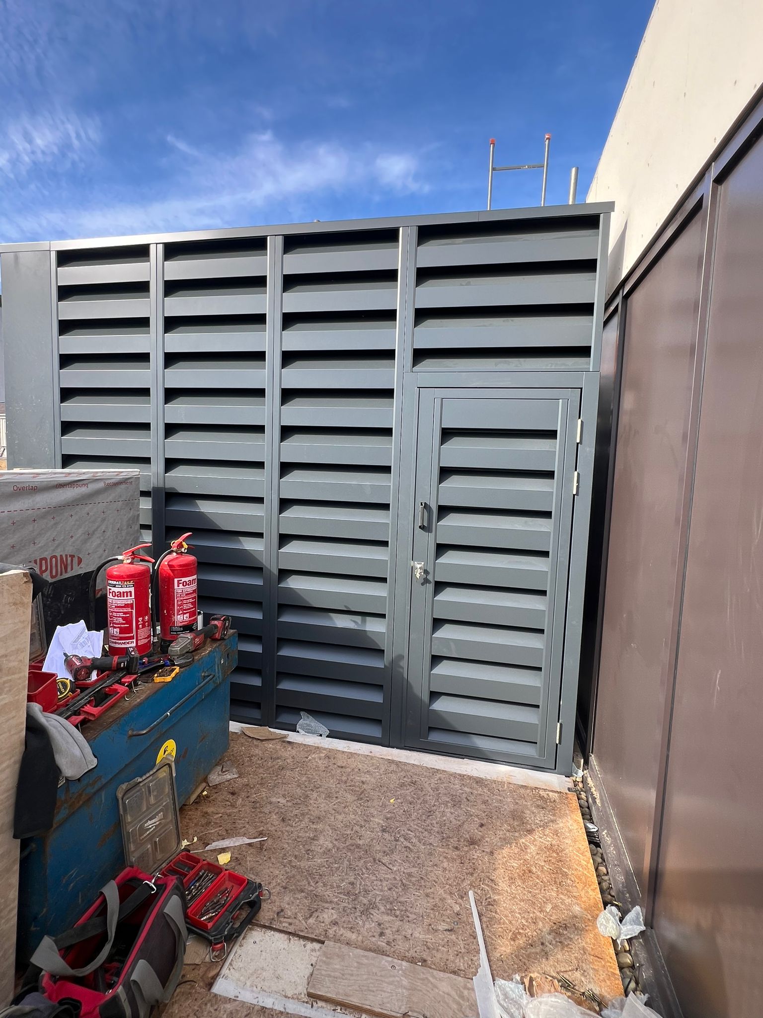 WSD600 - Acoustic Louvre Screen