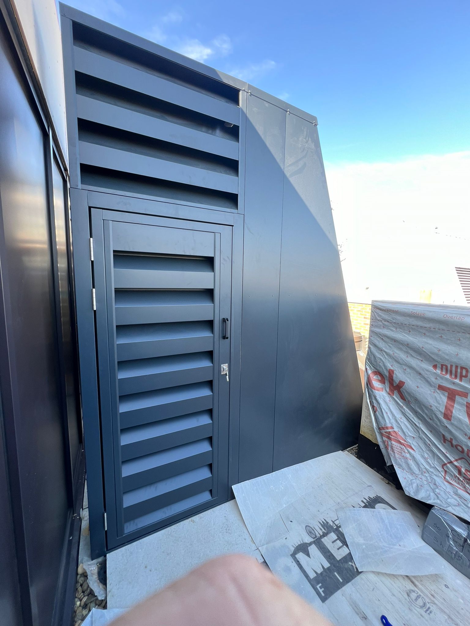 WSD600 - Acoustic Louvre Screen